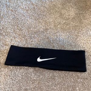 Nike Black Headband with Stick